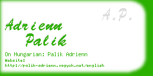 adrienn palik business card